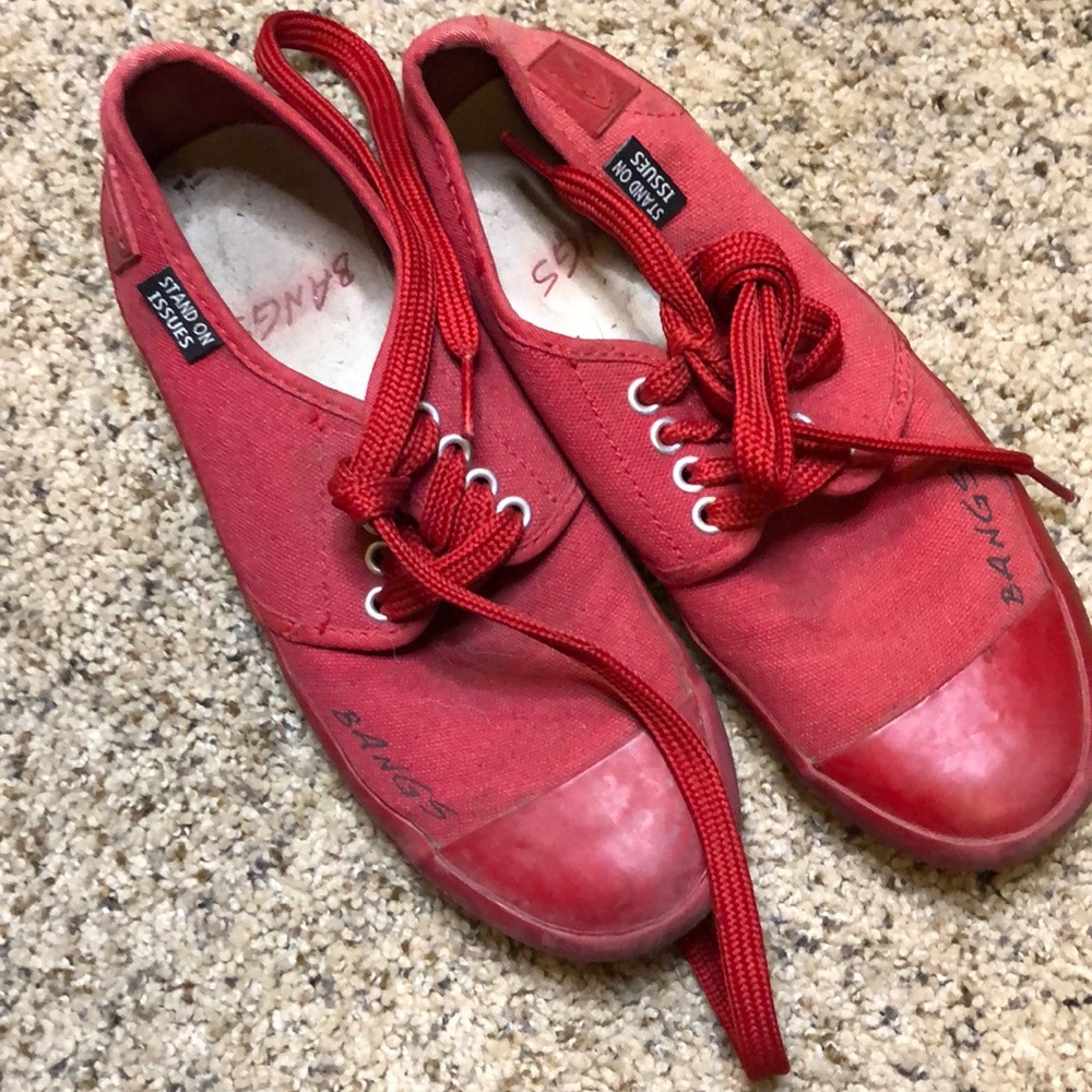 Red Bangs Shoes